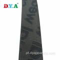 Elastic de correias de nylon macio de logotipo personalizado para roupas íntimas